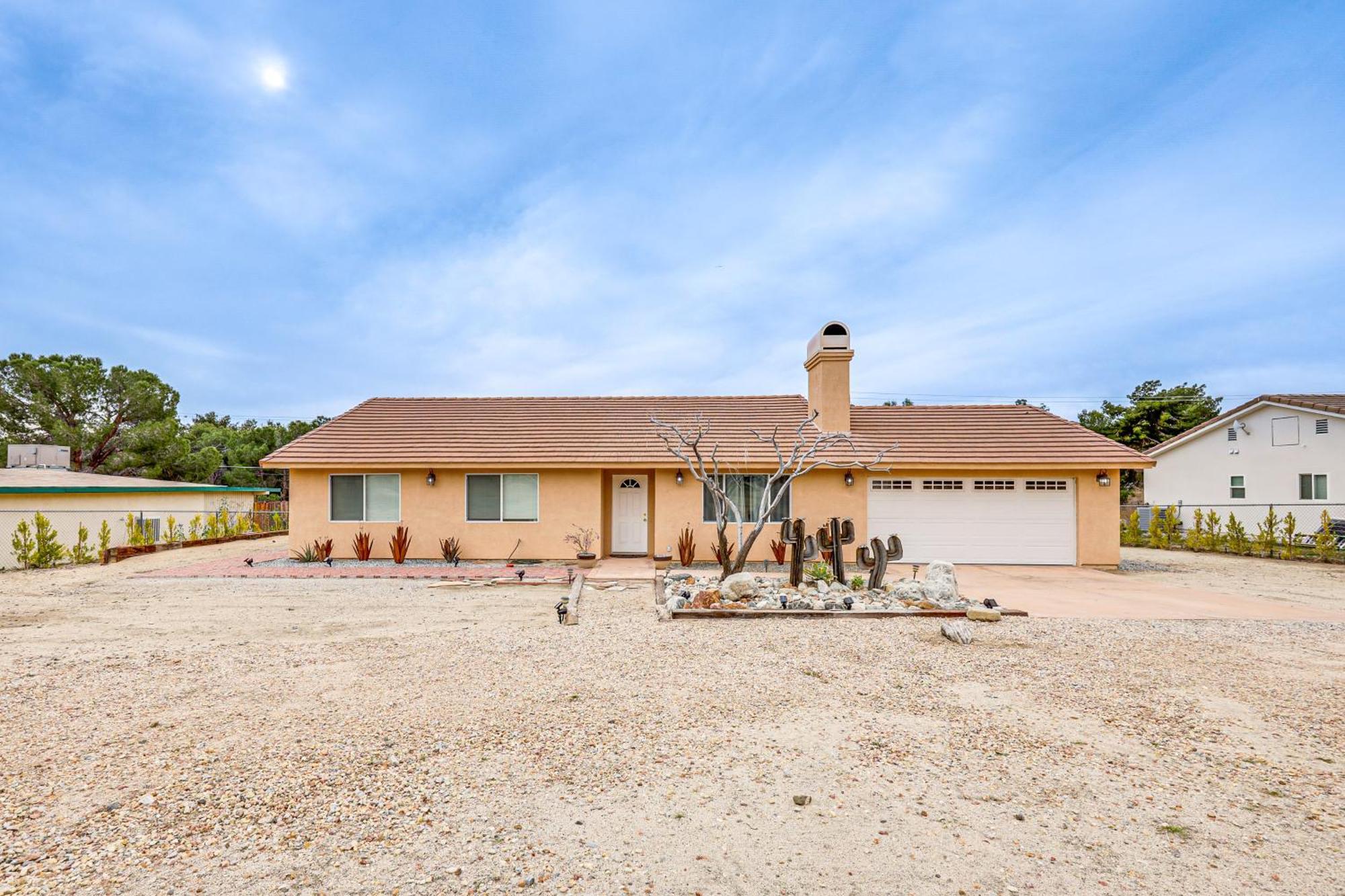 Updated Abode 22 Mi To Joshua Tree National Park! مورونجو فالي المظهر الخارجي الصورة